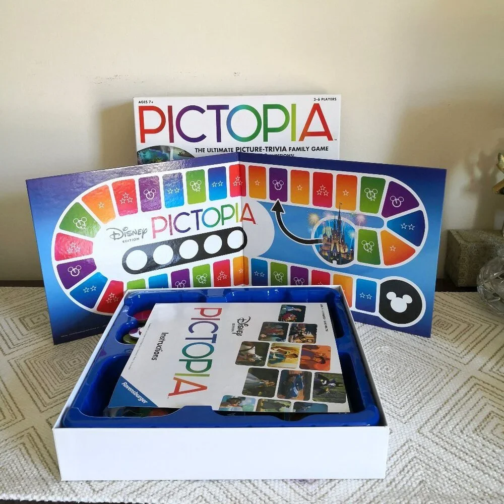 Pictopia - Family Trivia Game: Disney Edition | Interactive Quiz |Social Bonding